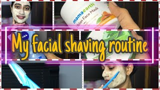 Detailed My Face shaving routine for flawless base in Telugu  telugu faceshaving withme [upl. by Nwahsyt]