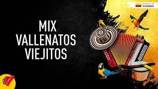 Mix Vallenatos Viejitos Video Letras  Sentir Vallenato [upl. by Nirmak]