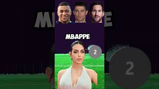 Who has more fan following Lionel Messi and Ronaldo or Kylian Mbappéshorts football [upl. by Tabbi]