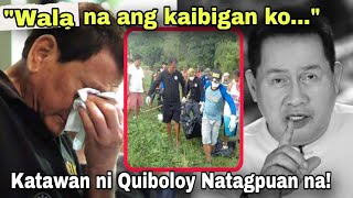 Katawan ni PASTOR QUIBOLOY Natagpuan na Ilang SENADOR Nagtataka kung bakit NlLlBlNG agad [upl. by Sirromad533]