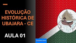 AULA 01 EVOLUÇÃO HISTÓRICA DE UBAJARA  CONCURSO 2024 [upl. by Carney279]