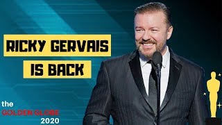 Ricky Gervais to Host Golden Globe 2020 [upl. by Asillem355]