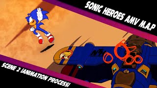 My Sonic Heroes mv MAP part ANIMATION PROCESS [upl. by Oretos]