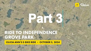 Ride to Independence Grove Forest Preserve Part 3 [upl. by Nidorf]