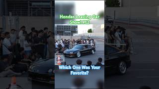 Honda Leaving Car Show Roll Out Pt2 honda wekfestsj wekfest rollout carshow [upl. by Kent]