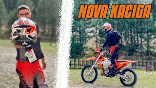 MOJA NOVA OFFROAD KACIGA  ENDURO NA TARI POSLE 5 MESECI PAUZE [upl. by Laemaj398]