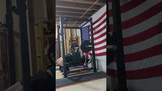 WOC Banded Bench Press 140 x 3 [upl. by Gnilyam]