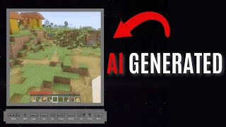 Playing AI GENERATED Minecraft [upl. by Marillin]