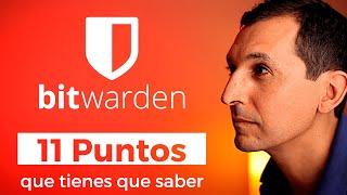 🔐 BITWARDEN  11 puntos que tienes que saber del administrador de contraseñas [upl. by Norad]