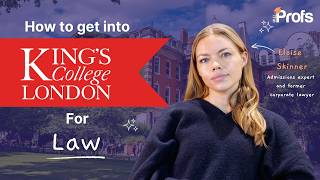 HOW TO GET INTO KINGS COLLEGE LONDON FOR LAW [upl. by Eetse]