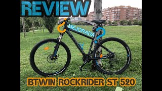 PARTE “01” Review ROCKRIDER ST 520 MEJORADA Suntour 100mm [upl. by Silohcin]