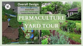 A Virtual Tour of Midwest Permacultures Yard [upl. by Akiret924]