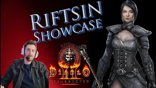 Riftsin Showcase  It Can Do It All  Diablo 2 Resurrected [upl. by Ileane]