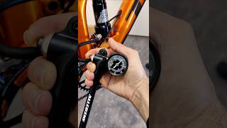 How to add air in rear shock setup mtb [upl. by Icam]