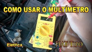 Fiat Tipo  Como usar o Multímetro  Pesterenan [upl. by Nylleoj]