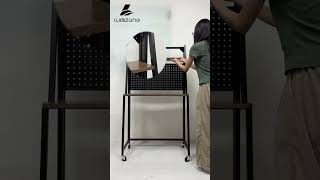 Folding Desk Assembly Video [upl. by Vyner]