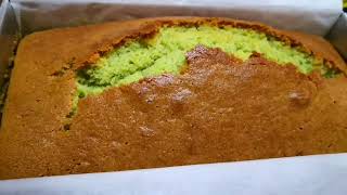 Classic Pandan Pound Cake  DAPUR2020 [upl. by Nurav]