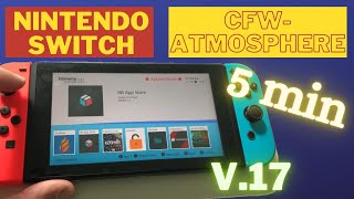 Nintendo Switch CFW – 5 min tutorial Atmosphere V17 [upl. by Elad]