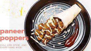 PANEER POPPERS  STARTER RECIPES  WITH SECRET MASALA  PANEER RECIPE  PANEER SNACK RECIPE [upl. by Humo122]