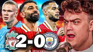 LIVERPOOL END MAN CITYS TITLE RACE LIVERPOOL 20 MAN CITY REACTION [upl. by Aserahs]