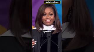 Michelle Obamas Message To Youngsters  Shorts [upl. by Volin]