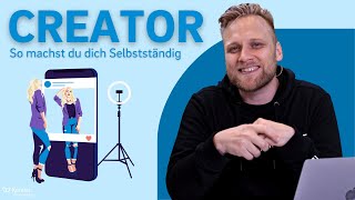 Gewerbe anmelden als Influencer YouTuber und Content Creator  SELBSTSTÄNDIG machen [upl. by Schoenberg]