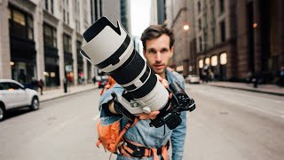 Is Street Photography with a 70200mm Lens IMPOSSIBLE [upl. by Ebsen]