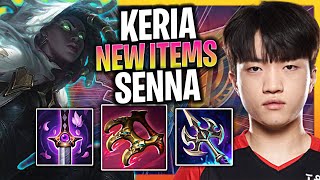 KERIA BRINGS BACK SENNA WITH NEW ITEMS  T1 Keria Plays Senna Support vs Yuumi Season 2024 [upl. by Eunice347]