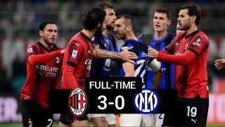 Efootball League Match AC Milan vs Inter2024 [upl. by Yelsa]