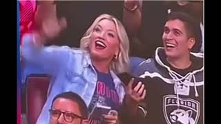 She WINS best Kiss Cam🤣 [upl. by Yleak]