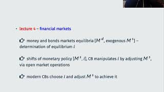 Macroeconomics Lecture 5 The ISLM Model [upl. by Ansilma925]