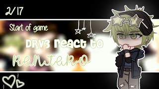 🌷 Start of game DRV3 react to Rantaro 217 [upl. by Ardnohs]