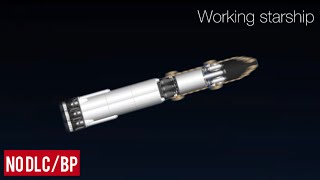 Working starship  no BPDLC  space flight sim [upl. by Herwig]