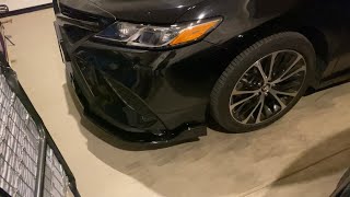 Front Lip Install on the Camry [upl. by Judie]