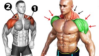 10 Exercise For Bigger SHOULDER AND TRAPS [upl. by Nilyad725]