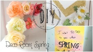 DIY ❤ Décore ta chambre pour le Printemps  Deco Room Spring I SBC [upl. by Ayitahs]