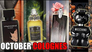 🌙🍂 Top 20 OCTOBER FRAGRANCES for FALL 2023  MASCULINE MENS COLOGNE  Cheap Designer Niche GEMS [upl. by Irv513]