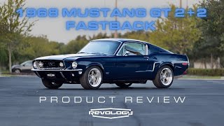 Revology Car Review  1968 Mustang 22 Fastback in Dark Blue Metallic [upl. by Hannover]