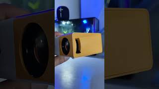 mini projector review and unboxing miniprojector projector [upl. by Anaul]