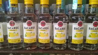 Bacardi Limon Rum 180ml price 270Alcohol428West bangal India 2024 [upl. by Candra]