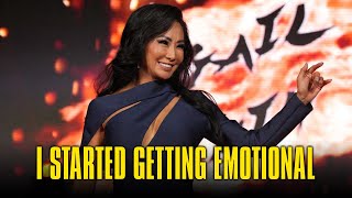 Gail Kim didnt cry at her own wedding but she did for pro wrestling [upl. by Dunseath]