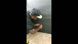 How to Cut Penetrations in Mass Loaded Vinyl [upl. by Ferrigno]