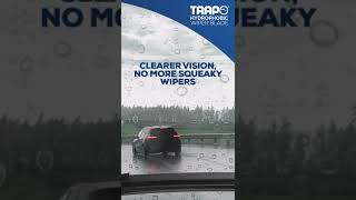 Trapo Hydrophobic Wiper Blades No More Streaks [upl. by Aryt]