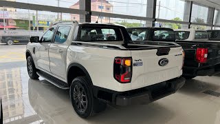 AllNew 2024 Ford Ranger Wildtrak 4x4 White Color  Review Interior and Exterior [upl. by Aicetel]