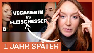 1 Jahr später Veganerin vs Fleischesser  Reaktion auf DISKUTHEK [upl. by Karena]