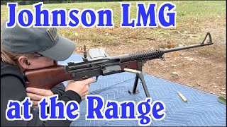 USMC Johnson LMG at the Range [upl. by Nyloc]