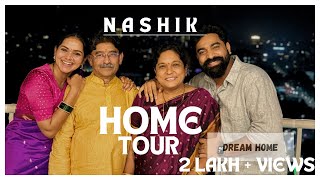 आमचं नाशिकचं घर  Home tour  Titeekshaa Tawde  Siddharth Bodke  दिवाळी [upl. by Idihsar980]