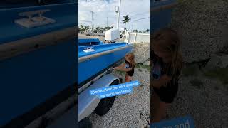 Kids Scraping The Boat shorts fyp boatwork [upl. by Lenod319]