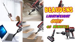 BEAUDENS Cordless Vacuum review [upl. by Darbie147]