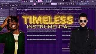 Playboi Carti  TIMELESS feat The Weeknd   INSTRUMENTAL REMAKE  FL STUDIO 21  FREE FLP [upl. by Terra812]